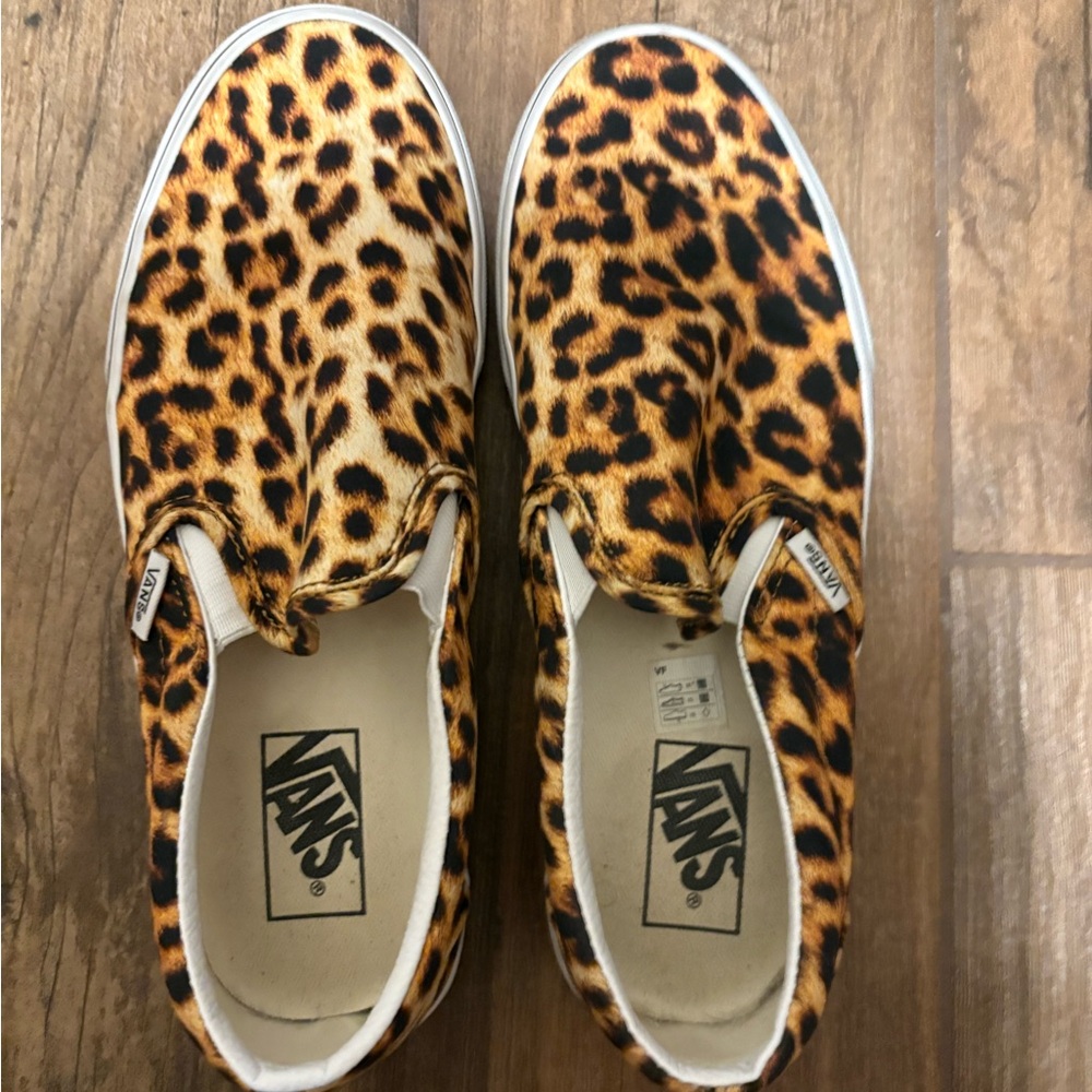 Leopard Print Van’s